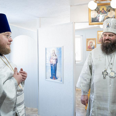 Епископ Городецкий и Ветлужский Парамон совершил малое освящение храма святителя Луки Крымского в р.п. Первомайский