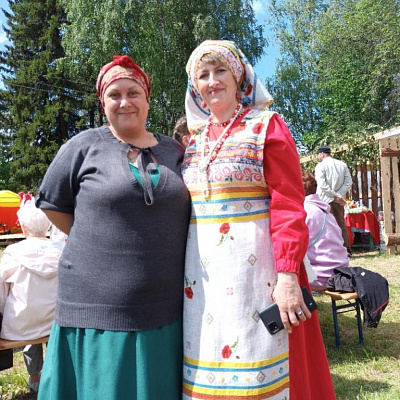 Праздник Троицы в д. Богоявление
