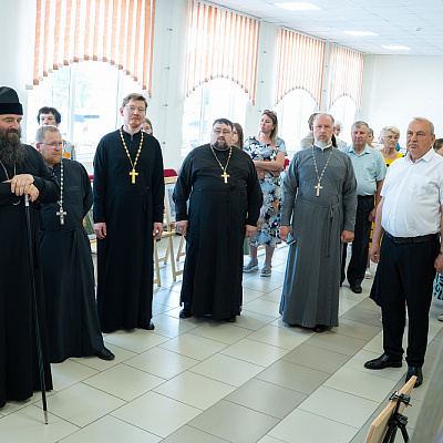 В Тонкино состоялось открытие выставки творческих работ «Наследие преподобного Варнавы Ветлужского. Творчество во имя святого»