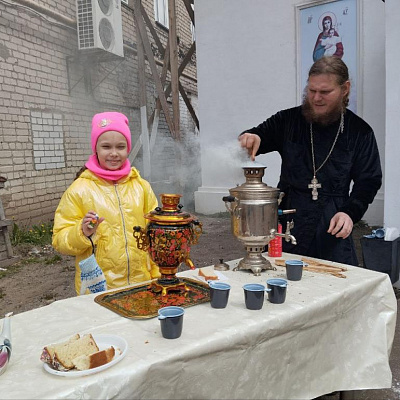 В Неделю Антипасхи прихожане храма в честь Трех Святилей г. Урень приняли участие в приходском празднике
