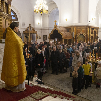 В Спасо-Преображенском соборе Сормовского благочиния состоялся праздник первой исповеди