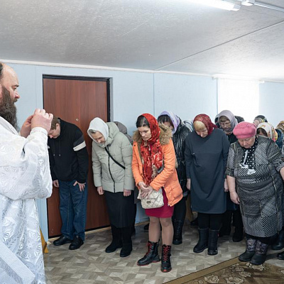 Епископ Городецкий и Ветлужский Парамон совершил малое освящение храма святителя Луки Крымского в р.п. Первомайский
