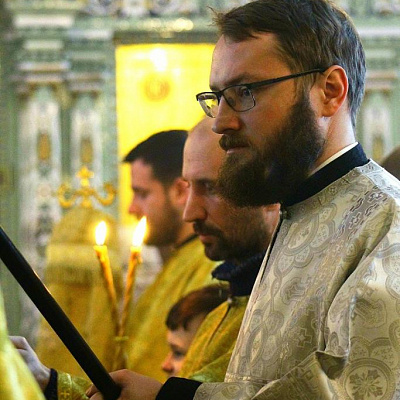 В Неделю сыропустную епископ Городецкий и Ветлужский Августин совершил Богослужение в Городецком Феодоровском мужском монастыре
