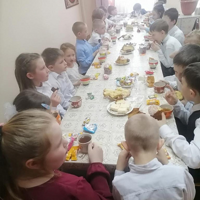 Праздник Пасхи в Приходской воскресной школе г. Семенова
