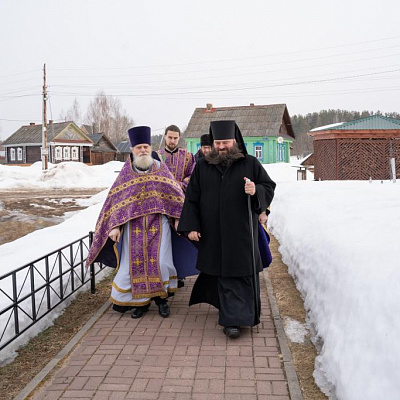 Епископ Городецкий и Ветлужский Парамон совершил Божественную литургию в храме Преображения Господня с. Соболиха