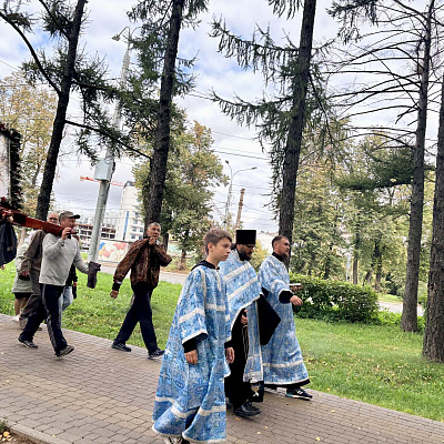 В Нижнем Новгороде состоялся традиционный крестный ход по трем монастырям с иконой Божией Матери «Страстная»