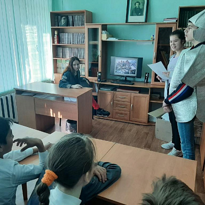 Проект Городецкой епархии «Уроки мужества “Живи как Невский”» в Шарангском благочинии