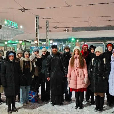Молодежь Городецкой епархии побывала в столице на Сретение Господне