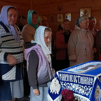 В деревне Успенье Семеновского благочиния прошел престольный праздник