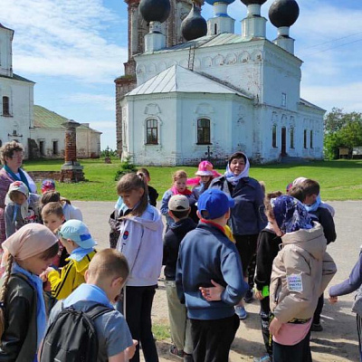 Культурно-просветительская встреча с экскурсией по храмовому комплексу села Николо-Погост для школьников