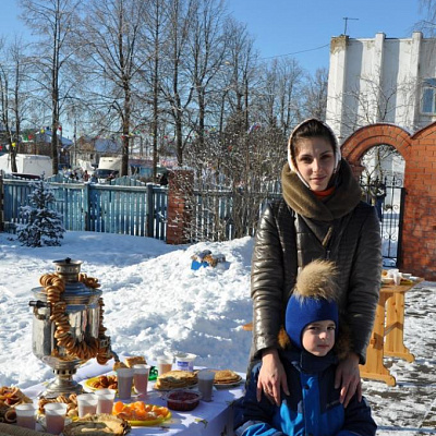 Молодежный актив Воскресенского благочиния организовал праздник «Масленичные забавы»