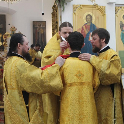 Епископ Городецкий и Ветлужский Августин совершил Божественную литургию в городе Урень
