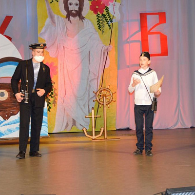 Театрализовано-концертная программа "Пасхальная радость" в посёлке Сухобезводном