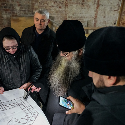 Митрополит Георгий посетил в Нижнем Новгороде ряд строящихся и реконструируемых объектов Нижегородской епархии