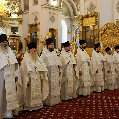 В Воскресенском кафедральном соборе Арзамаса отметили день памяти преподобной Олимпиады Киевской и Арзамасской