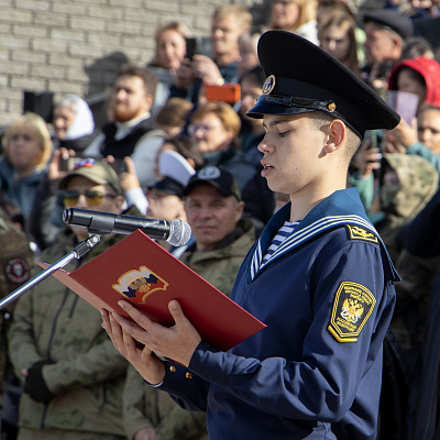 Епископ Филарет принял участие в торжественном мероприятии для первокурсников Нижегородского речного училища