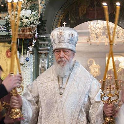 В праздник Крещения епископ Городецкий и Ветлужский Августин совершил Литургию и Чин великого освящения воды
