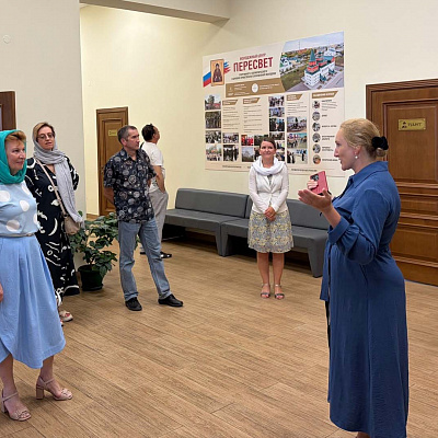 Руководители предприятий Нижегородской посетили «Сергиевскую слободу» Борского благочиния