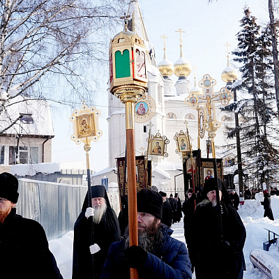 В Городце началось воссоздание колокольни‑памятника «Русская свеча» в память о погибших воинах специальной военной операции