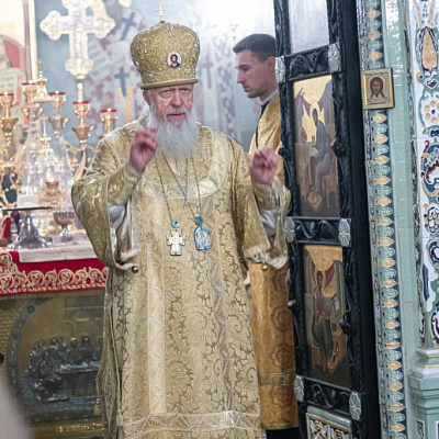 В Неделю 20-ю по Пятидесятнице епископ Городецкий и Ветлужский Августин совершил Божественную литургию в Городецком кафедральном соборе