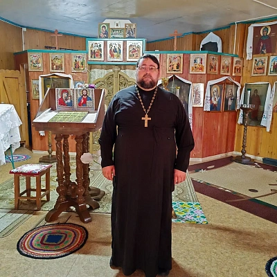 Исполняющий обязанности благочинного Шахунского округа совершил рабочую поездку по Тоншаевскому муниципальному округу