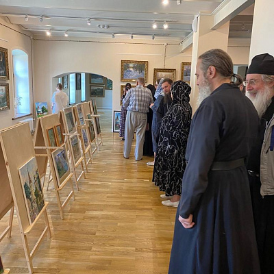 В мае месяце на территории Городецкого Феодоровского мужского монастыря проходил пленер художников из г. Нижний Новгород
