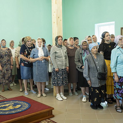Епископ Городецкий и Ветлужский Парамон совершил малое освящение храма Успения Божией Матери в г. Заволжье