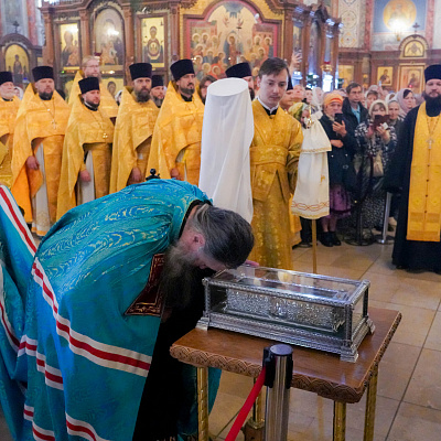 Митрополит Георгий возглавил Божественную литургию в Александро-Невском кафедральном соборе в Нижнем Новгороде