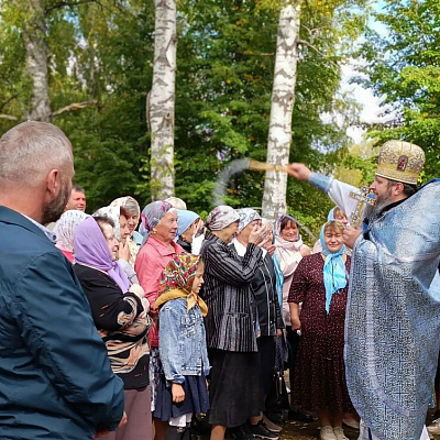 В деревне Успенье Семеновского благочиния прошел престольный праздник