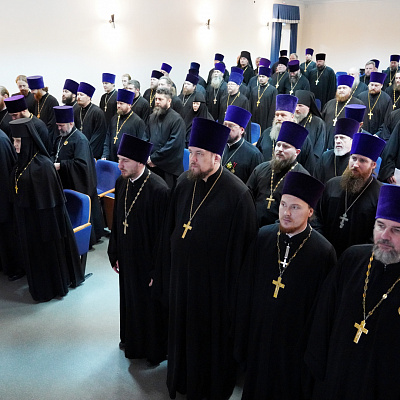 Митрополит Георгий провел годовое собрание духовенства Лысковской епархии