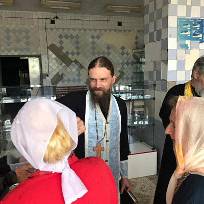 Молебен в селе Смольки Городецкого благочиния