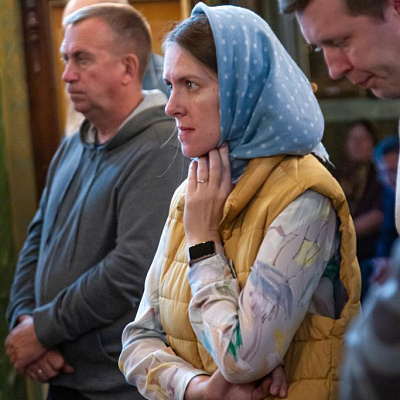 4 сентября, в Неделю 12-ю по Пятидесятнице, епископ Городецкий и Ветлужский Августин совершил Божественную литургию в кафедральном соборе Феодоровской иконы Божией Матери