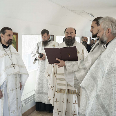 Управляющий Городецкой епархией совершил в Заволжье малое освящение архиерейского подворья Петропавловского храма