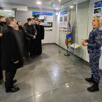 Студенты Нижегородской духовной семинарии посетили ГУФСИН России по Нижегородской области
