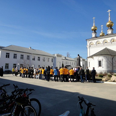 Состоялся старт молодежного веломарафона "Наследники победы"