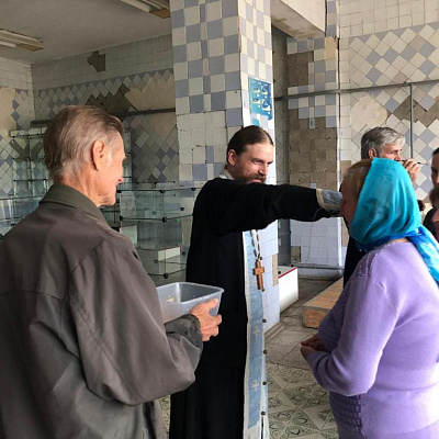 Молебен в селе Смольки Городецкого благочиния