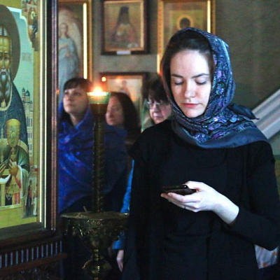 Епископ Городецкий и Ветлужский Августин совершил Литургию Преждеосвящённых Даров в кафедральном соборе иконы Божией Матери Феодоровская