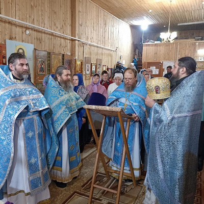 Престольный праздник отметили в п. Керженец