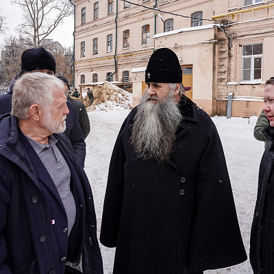 Митрополит Георгий посетил в Нижнем Новгороде ряд строящихся и реконструируемых объектов Нижегородской епархии