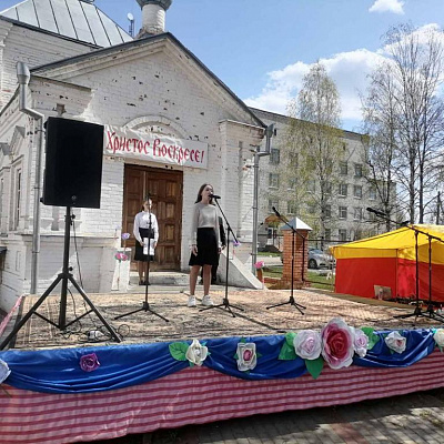 Праздник Пасхи в Семенове