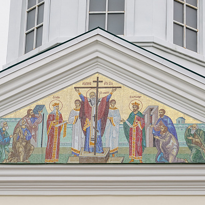 Митрополит Георгий возглавил престольный праздник в Крестовоздвиженском монастыре Нижнего Новгорода