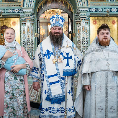 В праздник Рождества Пресвятой Богородицы епископ Городецкий и Ветлужский Парамон совершил Божественную литургию в Городецком Феодоровском мужском монастыре