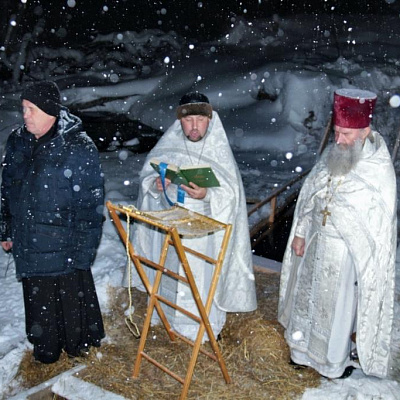 Празднование Крещения Господня в Семеновском благочинии