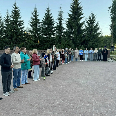 Руководитель Отдела образования Городецкой епархии принял участие в митинге памяти начала Великой Отечественной войны