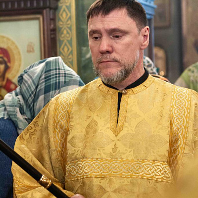 В Неделю сыропустную епископ Городецкий и Ветлужский Августин совершил Божественную литургию в Феодоровском кафедральном  соборе Городца