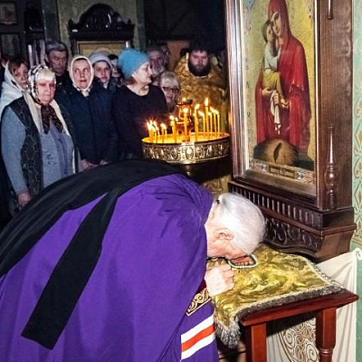 В день Обрезания Господня епископ Городецкий и Ветлужский Августин совершил Божественную литургию в Феодоровском кафедральном соборе