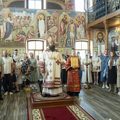 В престольный праздник Городецкого Феодоровского мужского монастыря епископ Городецкий и Ветлужский Парамон совершил Божественную литургию