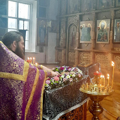 Крестопоклонная Неделя в Воскресенском