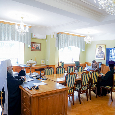 Митрополит Георгий провел заседание комиссии Межсоборного присутствия Русской Православной Церкви по вопросам организации жизни монастырей и монашества