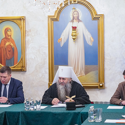 Митрополит Георгий провел совещание по вопросам восстановления храмов в Пильнинском районе